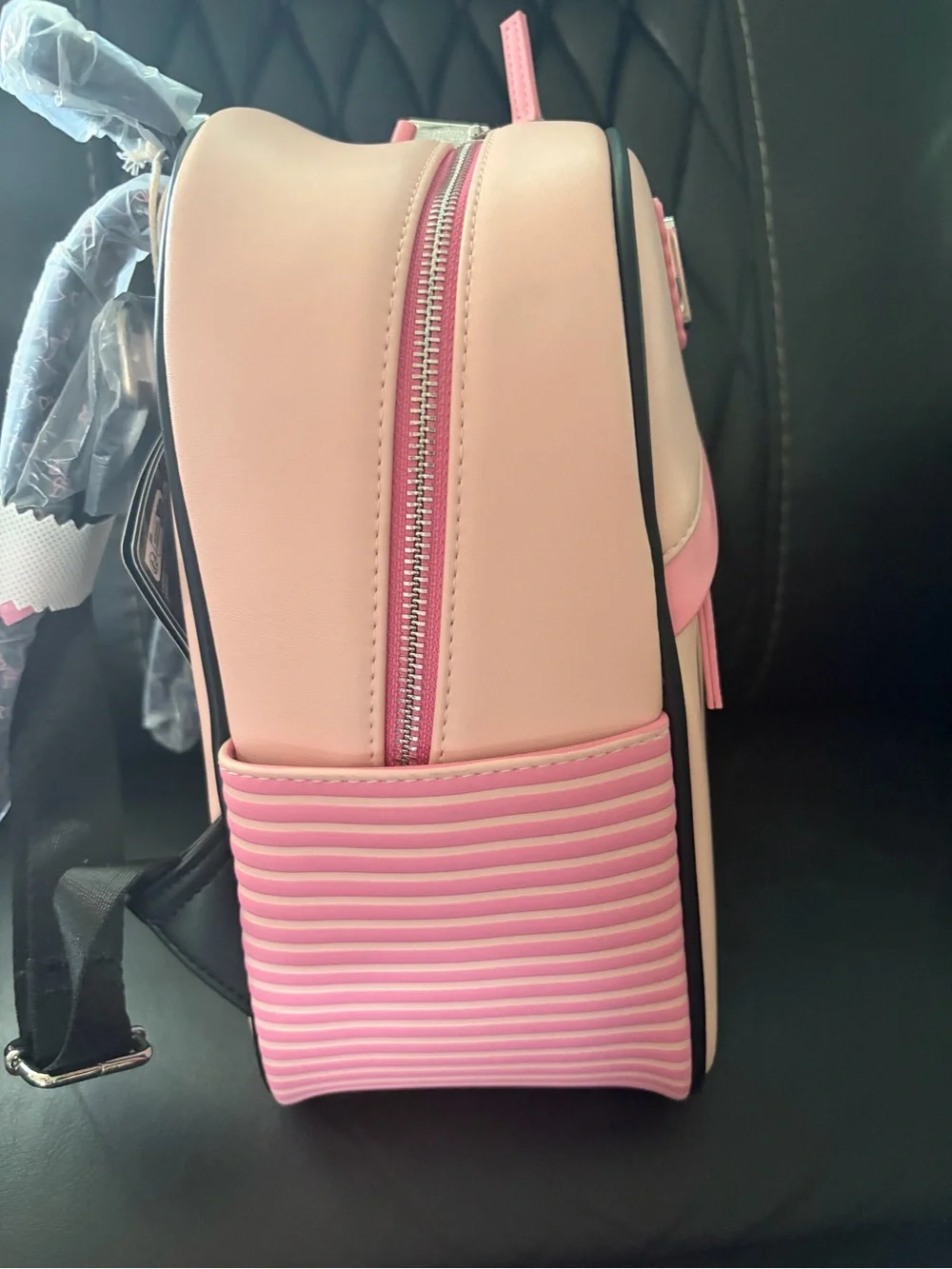Loungefly Disney Marie Pink & Cream Mini Backpack